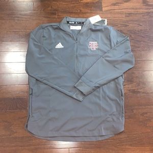 Adidas Texas A&M Quarter Zip - NWT